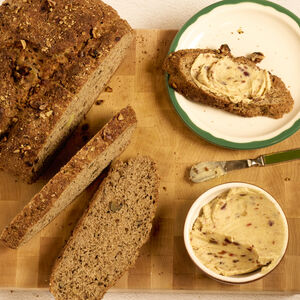 Banana Walnut Soda Bread
