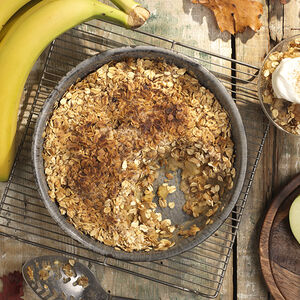 Banana Apple Crisp_10079