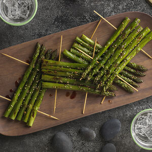 Broiled Asparagus with Sesame Sauce_9996_trimmed