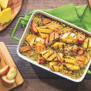 Grilled-Pineapple-Stone-Fruit-Pistachio-Crumble