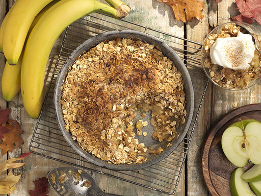 Banana Apple Crisp_10079
