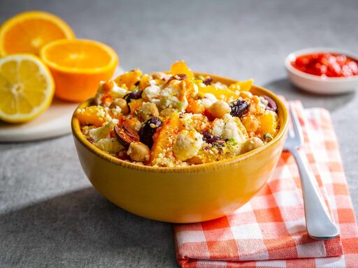 No-Cook-Marinated-Couscous-Bowl