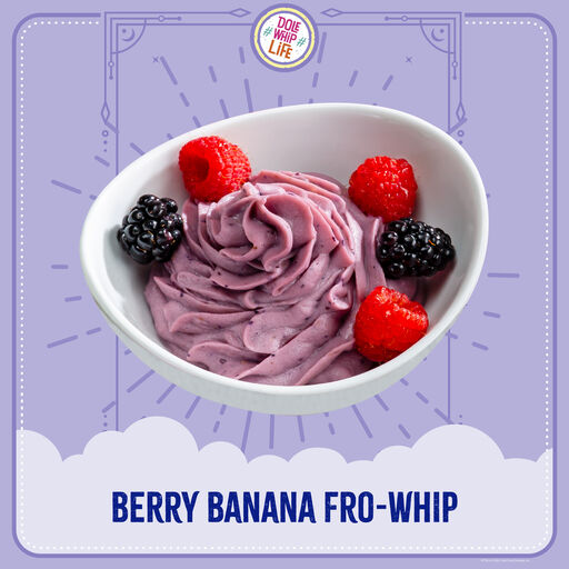 Berry banana fro whip