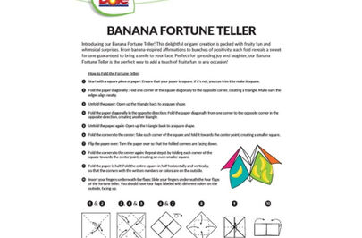Dole Banana Fortune Tellers