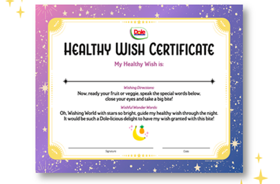 Wish certificate