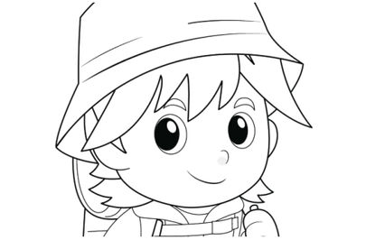 Ryan Coloring Page Downloadable