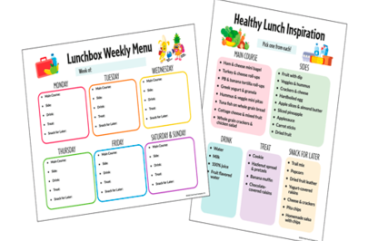 weekly meal planner