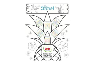 Disney Stitch Stickers From Dole